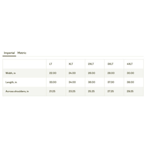 Alchemist Christmas Size Chart Alchemist Christmas Size Chart