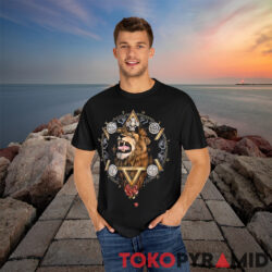 Alchemy Gothic Leon Zodiac Sign T shirt Men