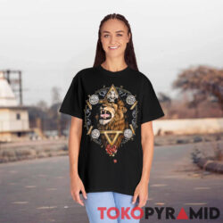 Alchemy Gothic Leon Zodiac Sign T shirt Women