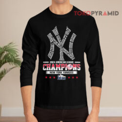 Alcs New York Yankees 2024 American League Champions Long sleeeved