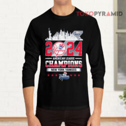 Alcs New York Yankees 2024 American League Champions Long sleeved