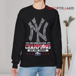 Alcs New York Yankees 2024 American League Champions Sweatshirt