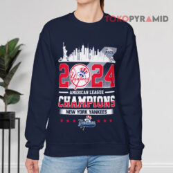 Alcs New York Yankees 2024 American League Champions Sweatshirt