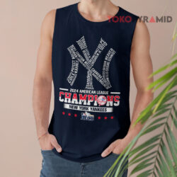 Alcs New York Yankees 2024 American League Champions Tank Top