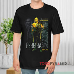 Alex Pereira Ufc 303 Champion Black T shirt