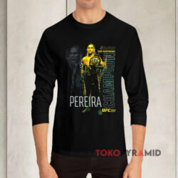 Alex Pereira UFC 303 Champion Shirt 4 Alex Pereira Ufc 303 Champion Long sleeved