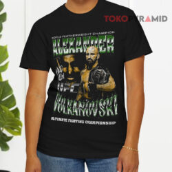 Alexander Volkanovski Ufc 314 And New World Featherweight Champion Black T shirt