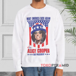 Alice Cooper Make America Sick Again Shirt 3 Alice Cooper Make America Sick Again Sweatshirt