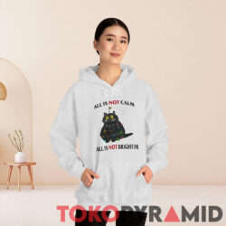 All Is Not Calm All Is Not Bright FR Black Cat Christmas Shirt 3 All Is Not Calm All Is Not Bright Fr Black Cat Christmas Hoodie