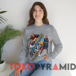 Allen Iverson NBA 2001 MVP Philadelphia Sixers 76ers T-shirt 2 Allen Iverson Nba 2001 Mvp Philadelphia Sixers 76ers T shirt Grey Sweatshirt