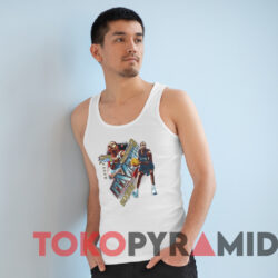 Allen Iverson NBA 2001 MVP Philadelphia Sixers 76ers T-shirt 4 Allen Iverson Nba 2001 Mvp Philadelphia Sixers 76ers T shirt White TankTop