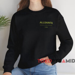 Allsaints Access T shirt Black Sweatshirt
