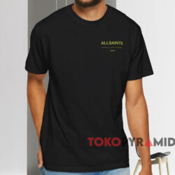 Allsaints Access T shirt Black T shirt