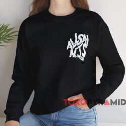 AllSaints Orlando Logo T-shirt 3 Allsaints Orlando Logo T shirt Black Sweatshirt