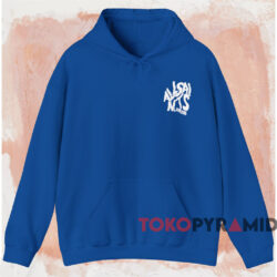 AllSaints Orlando Logo T-shirt 2 Allsaints Orlando Logo T shirt Blue Hoodie