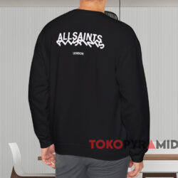 AllSaints Subverse T-Shirt 4 Allsaints Subverse T shirt Black Sweatshirt