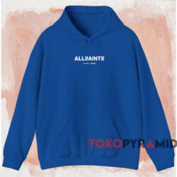 AllSaints Subverse T-Shirt 2 Allsaints Subverse T shirt Blue Hoodie