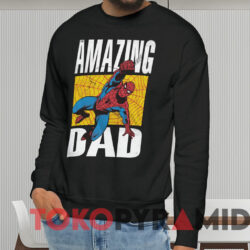 Amazing Dad Spider-Man T-shirt 4 Amazing Dad Spider man T shirt Black Sweatshirt
