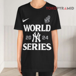 American League Champions Mlb New York Yankees 2024 World Series Black T shirt