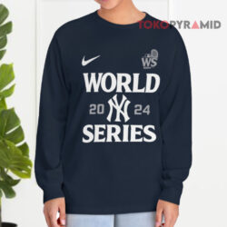 American League Champions MLB New York Yankees 2024 World Series Shirt 4 American League Champions Mlb New York Yankees 2024 World Series Long sleeved