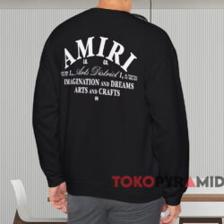 Amiri Art District Tee 4 Amiri Art District Tee Black Sweatshirt