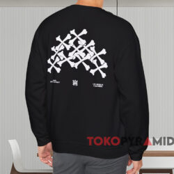 Amiri Bones Stacked T shirt Black Sweatshirt