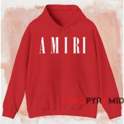 AMIRI Core logo T-shirt 2 Amiri Core Logo T shirt Red Hoodie