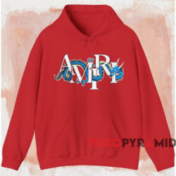 Amiri Dragon T-shirt 2 Amiri Dragon T shirt Red Hoodie