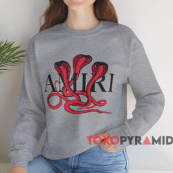 Amiri Poison T-shirt 3 Amiri Poison T shirt Grey Sweatshirt