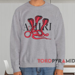 Amiri Poison T-shirt 4 Amiri Poison T shirt Grey Sweatshirt