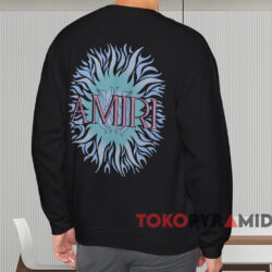 Amiri Sun T-shirt 4 Amiri Sun T shirt Black Sweatshirt