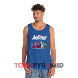 Among Us Amongvenger Shirt 4 Among Us Amongvenger Blue Tank Top