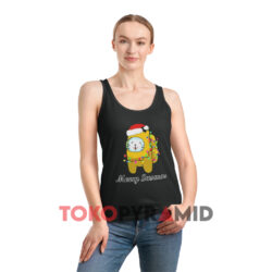 Among Us Merry Susmas Cat Sweatshirt 2 Among Us Merry Susmas Cat Black Tank Top