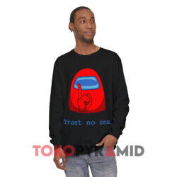 Among Us Shhh Trust No One Shirt 4 Among Us Shhh Trust No One Black Long sleeved