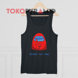 Among Us Shhh Trust No One Shirt 2 Among Us Shhh Trust No One Black Tank Top