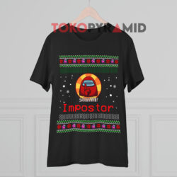 Among Us Silence Shhh Ugly Christmas T shirt