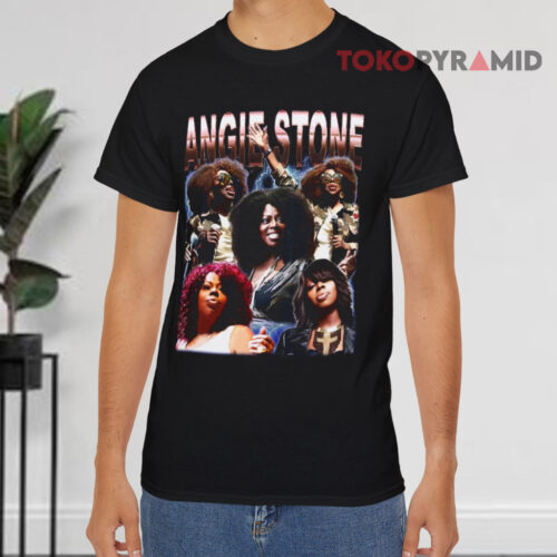 Angie Stone Vintage 90s Black T shirt Angie Stone Vintage 90s Black T shirt