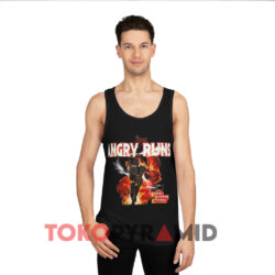 Angry Runs Good Morning Football Black TanK Top