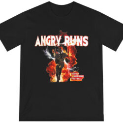 Angry Runs Good Morning Football T shirt