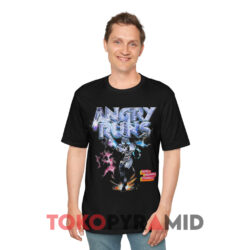 Angry Runs Kyle Brandt Black T shirt