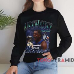 Anthony Edwards Ant-Man Graphic Shirt 3 Anthony Edwards Ant Man Graphic Shirt Black Sweatshirt