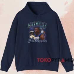 Anthony Edwards Ant-Man Graphic Shirt 2 Anthony Edwards Ant Man Graphic Shirt Navy Hoodie