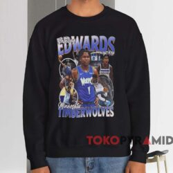Anthony Edwards Graphic Shirt 3 Anthony Edwards Graphic Shirt Black Sweatshirt