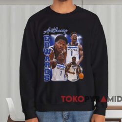 Anthony Edwards Unisex Shirt Black Sweatshirt