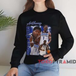 Anthony Edwards Unisex Shirt Black Sweatshirt