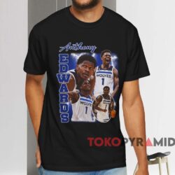 Anthony Edwards Unisex Shirt Black T shirt