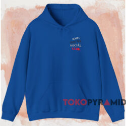 Anti Social Social Club 99 Retro IV T-shirt 2 Anti Social Social Club 99 Retro Iv T shirt Blue Hoodie