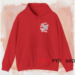 Anti Social Social Club Appreciate Life T-shirt 2 Anti Social Social Club Appreciate Life T shirt Red Hoodie