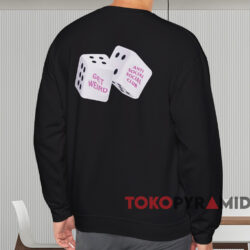 Anti Social Social Club Best Of Luck T shirt Black Sweatshirt