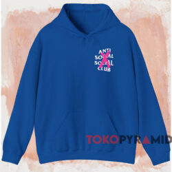 Anti Social Social Club Cancelled T-shirt 2 Anti Social Social Club Cancelled T shirt Blue Hoodie